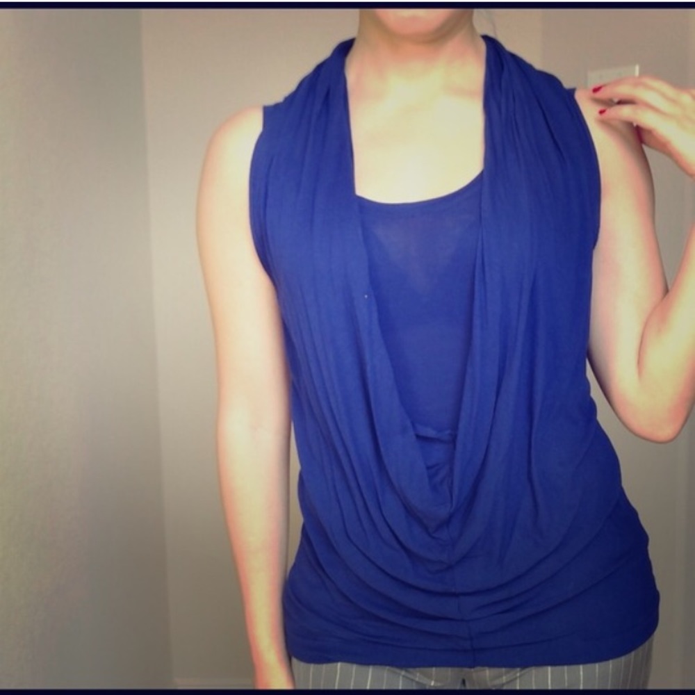 Banana Republic cowl neck tank